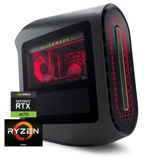  Alienware Aurora R15 Gaming Desktop PC | AMD Ryzen 9 Nvidia RTX 4070 12GB Graphics 