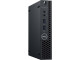 Refurbished Left front corner view of Dell OptiPlex 3070 Micro i7 9th Gen computer showing RAM slot and ports on front panel.