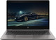 Refurbished Close-up view of HP ZBook 14u G6 laptop screen displaying a luxury car at night on a city street.