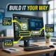 Dell Build Your Own Dell All in One PC Windows 11 Pro | Choose Your CPU, RAM, SSD 