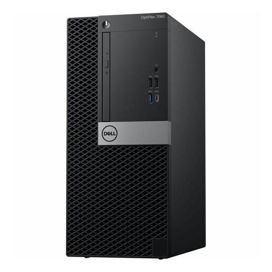 Professional Dell Desktop Computer 8th Gen Optiplex 7060 Tower