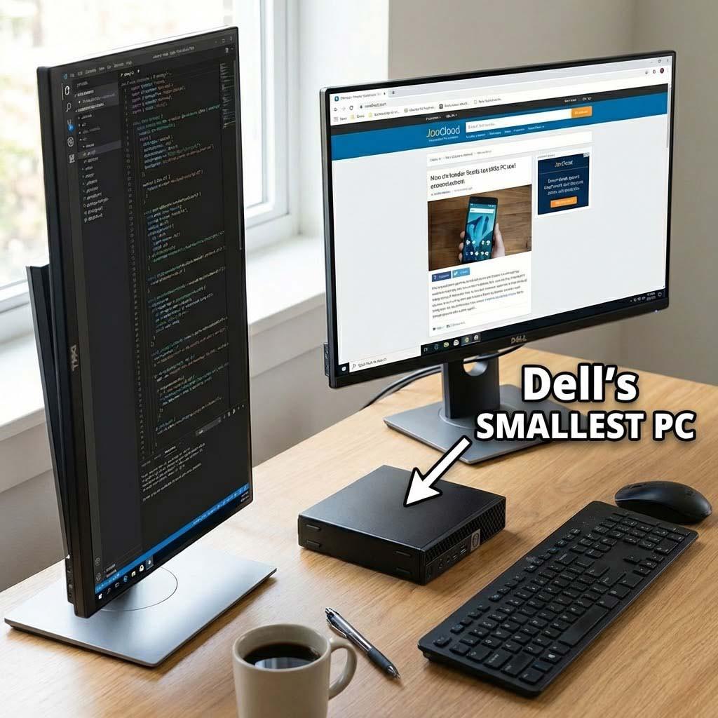 Dell Optiplex 3070 Micro Windows 11 PC Dual Monitor Supports Only