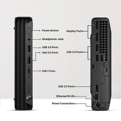 Mini HP ProDesk 600 G6 Windows 11 Micro Desktop PC - Discount
