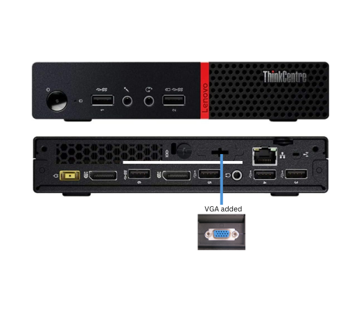 Lenovo ThinkCentre M715q Quad Core AMD A10 Tiny Desktop Computer