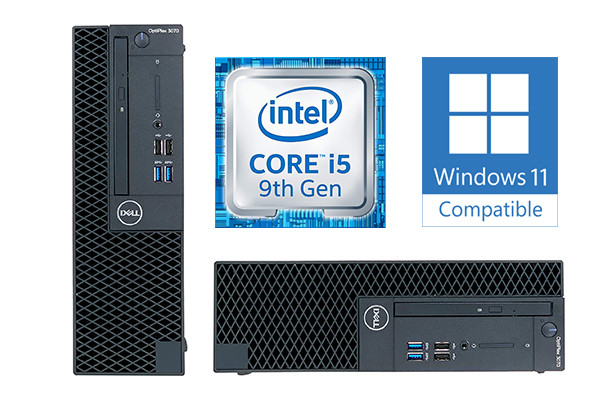 Dell Optiplex 3070 SFF i5-9500 6-Core Win 10 Computer