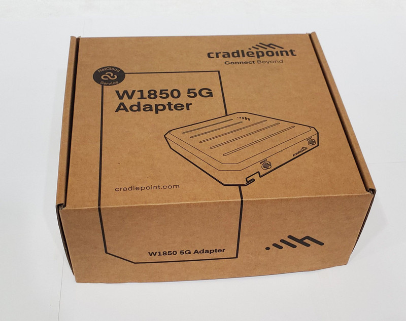 Cradle Point W1850 Series 5G Wideband Branch Adapter Router OPEN BOX