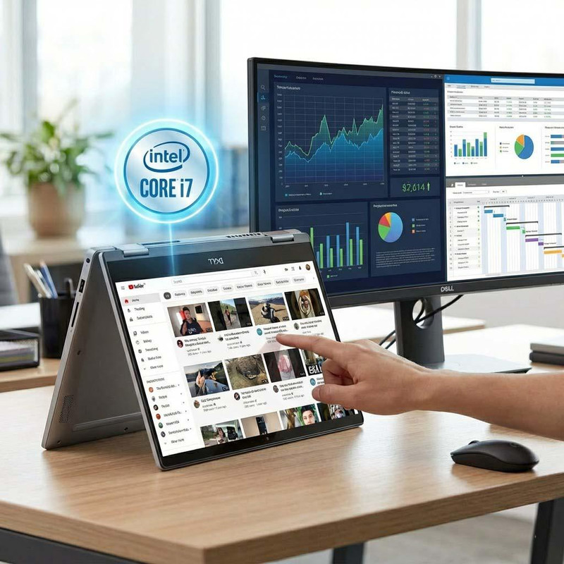 Dell Latitude 7390 2-in-1 i7 16GB Windows 11 Pro 13" Touchscreen Laptop
