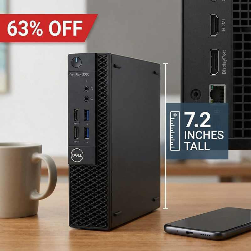 Dell Optiplex 3060 Micro i5 Windows 11 Business