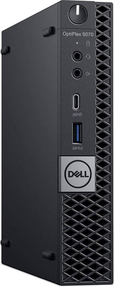 Refurbished Dell OptiPlex 5070 Micro i5 16GB RAM 256GB SSD Windows 11 Pro Tiny Desktop PC