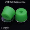 RipTide Sports Skateboard Bushings WFB Tall FatCone 73a Green