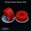 RipTide Sports Skateboard Bushings Krank Street Barrel 84a Orange Red