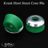 RipTide Sports Skateboard Bushings Krank Short Street Cone 90a Green
