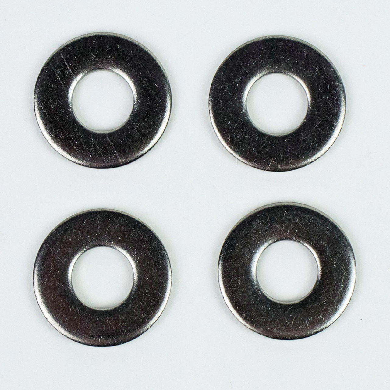 FABORY Steel Flat Washers, Zinc Plated Fastener Finish, Fits Bolt Sizes  M2.5, 6 mm Washer Outside Dia- 42GK74-L38130.025.0001 - Grainger