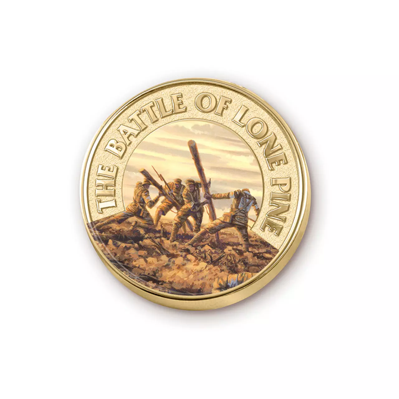 Battle of Lone Pine Limited Edition Lapel Pin