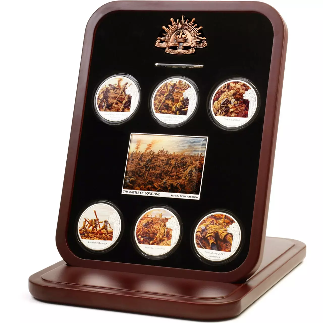 Lone Pine Set of Six Limited Edition Medallions
