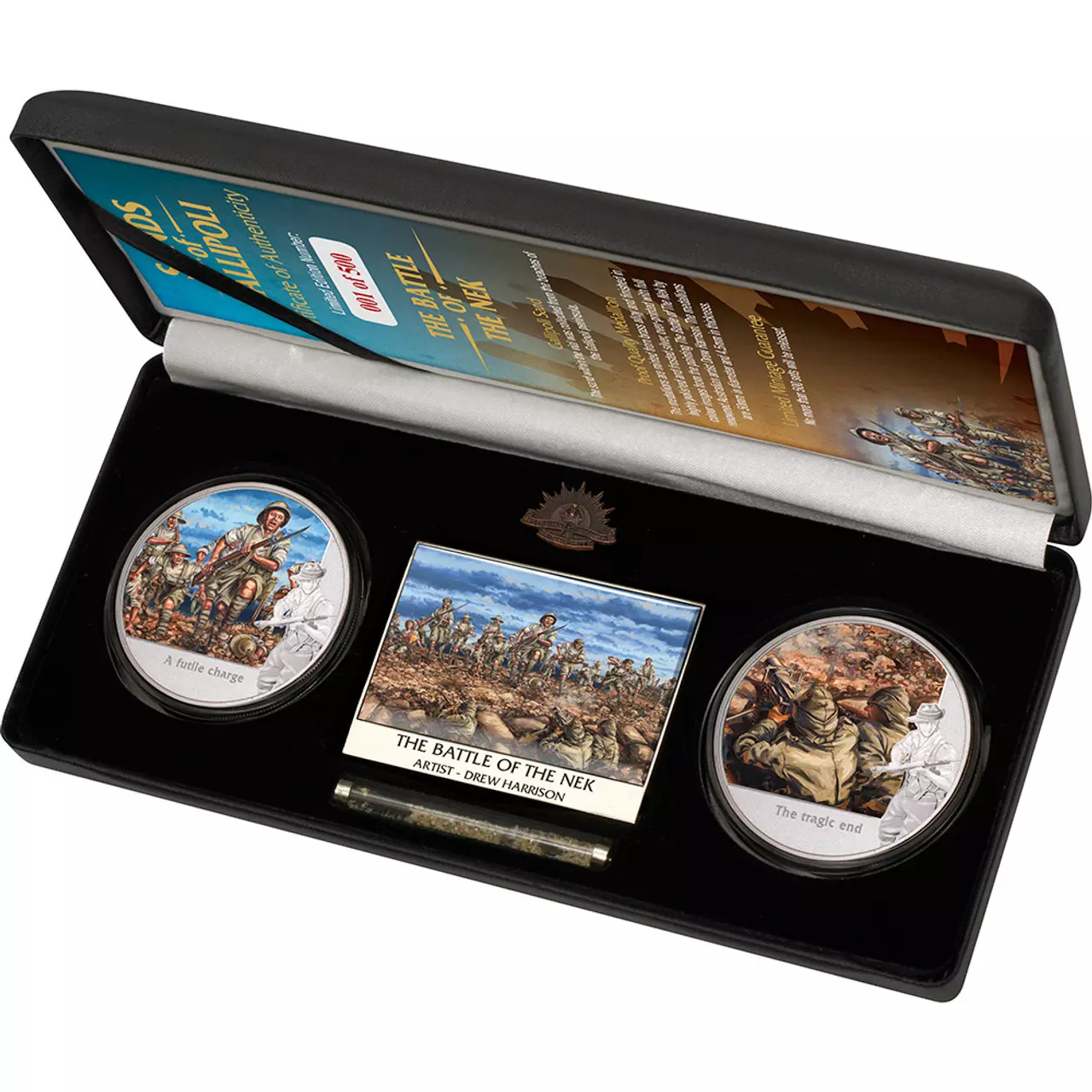Battle of The Nek Limited Edition Medallion Set