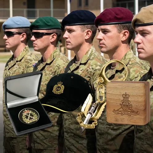 Australian Army Corps and Regiment Products