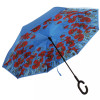 Mpressions Where the Poppies Grow Reversible Umbrella