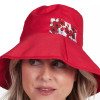Poppy Mpressions Fields of Poppies Beach Hat