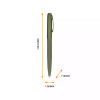  Ritr-All Weather Metal Clicker Pen Olive Drab Green Black Ink