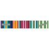  Vietnam Nashos Ribbons Bumper Sticker with Clasp