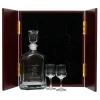 Alamein Company Decanter & Glasses in Display Case This (Alamein Company) Decanter in Display Case with Glasses, is the perfect gift, order it now from Military Shop. the beautiful two door timber finish display case with RMC crest handles measures 32