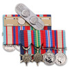 WW2 Pacific 4 Replica Medal Group