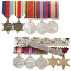  WW2 Africa 4 + Defence Medal Replica Medal Set