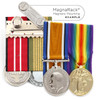  WW1 Pair Replica Medal Group
