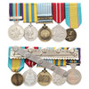 Korea Group 5 Replica Medal Set