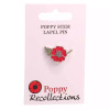 Poppy Stem Lapel Pin