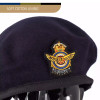 RAAF Association Beret With Bullion Badge (Nylon band)