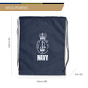 Navy Drawstring Backpack EIIR