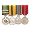 Iraq Active Service + DLSM Replica Medal Set