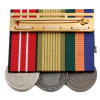AOSM Border Protection + National Emergency Medal (Bushfires) + ADM Replica Group