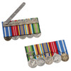 Afghanistan Active Service + DLSM + NATO (ISAF) Medal Set