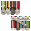 Afghanistan Active Service + Border Protection Replica Medal Group