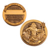  Crossing the Line Golden Shellback Medallion in Case