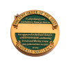  Crossing the Line Emerald Shellback Medallion in Case