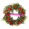  45cm Poppy & Australian Floral Lest We Forget Wreath