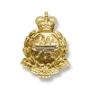  AACC Hat Badge This fantastic badge is the perfect hat badge for wear or for your collection. Featuring the Australian Army Catering Corps badge in gold, this hat badge is designed to fit perfectly on standard unifo