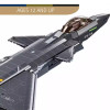  Mb J20 Stealth Aircraft Metal Coating Scale 1:44 1007 Pcs