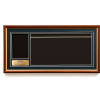 Medal Picture Display Frame with Blue Mat Board