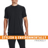  Under Armour Mens Tactical Tech Short Sleeve T-Shirt- Black