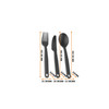  Camp Cutlery Set 3pc Charcoal