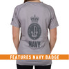  Navy Summer Active Grey T-Shirt Unisex- Short Sleeve