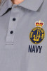  Navy Autumn Polo