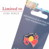  Indigenous Australian Map MagnaBadge™