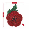 Glamorous Poppy Limited-Edition Lapel Pin