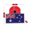  Australian Flag and Poppy Lapel Pin